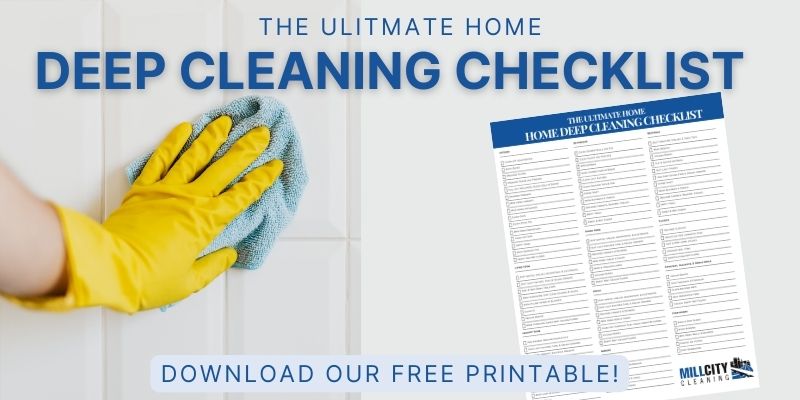 The Ultimate Home Deep Cleaning Checklist: Free Printable 2 deep cleaning checklist